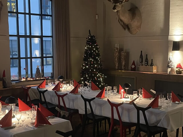 Julefrokost på Restaurant Oven Vande